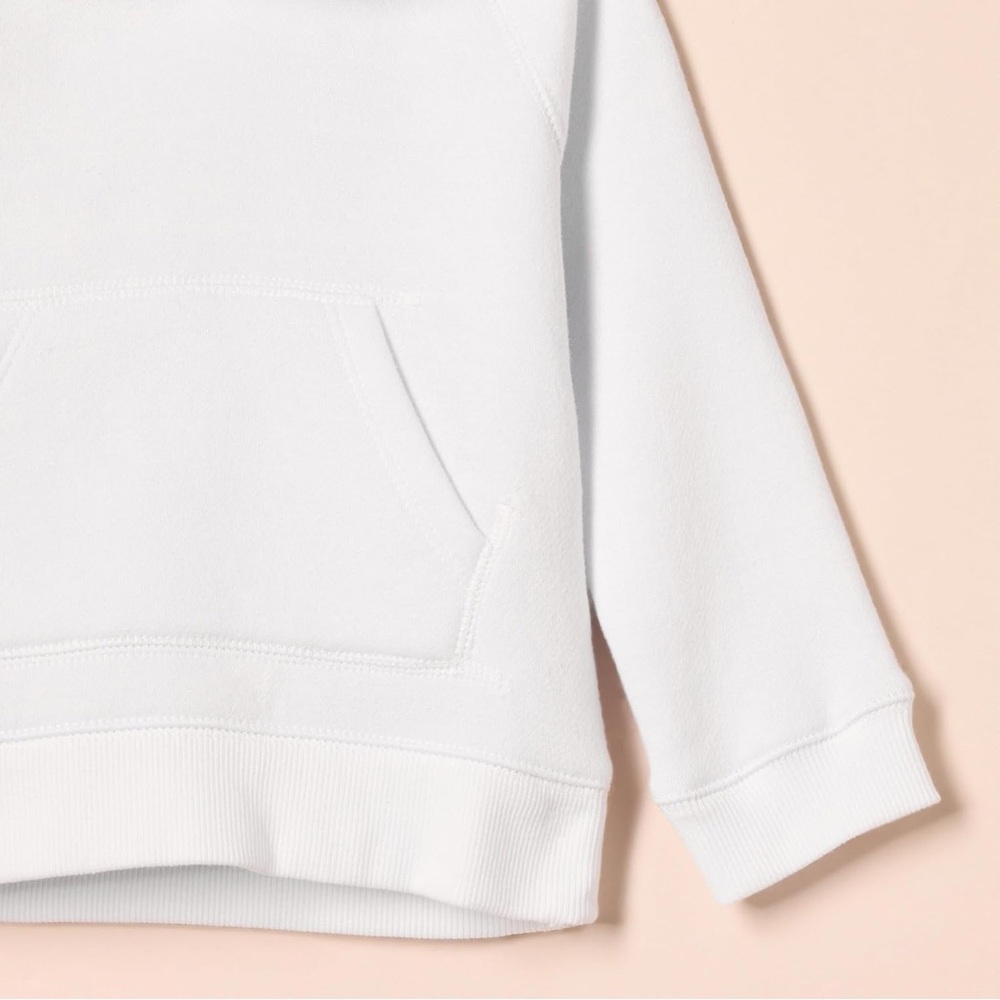 Sz XXL (14-16) Girls' Pullover Hoodie Sweatshirt for Cozy Comfort white new - Picture 2 of 8
